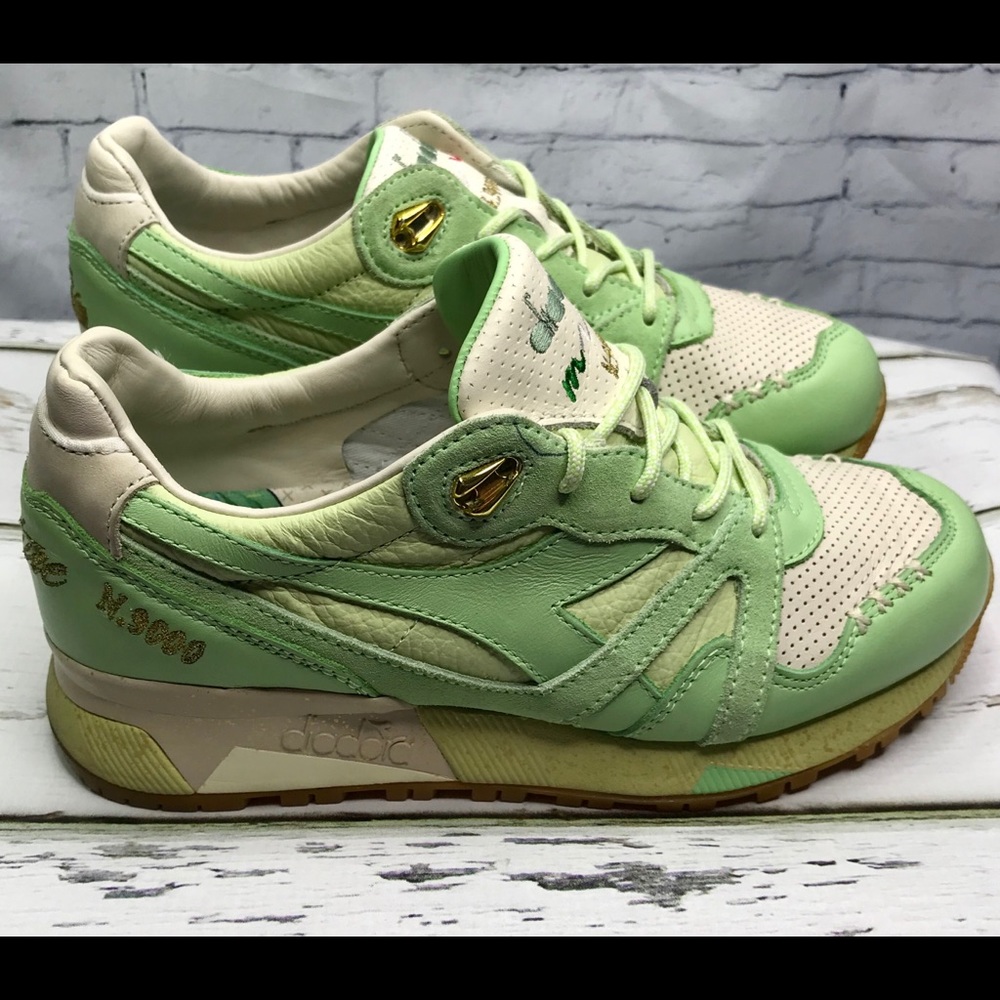Diadora Feature X No. 9000 Pistachio Women’s 7.5 - Picture 4 of 11